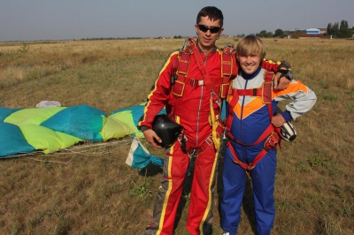Прыжки с парашютом в Азовском аэроклубе. Ростов_4